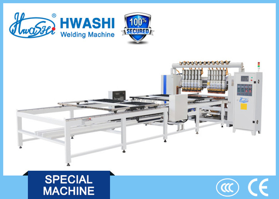Lini Produksi Mesh Mesin Las Otomatis Multi Head Wire Mesh