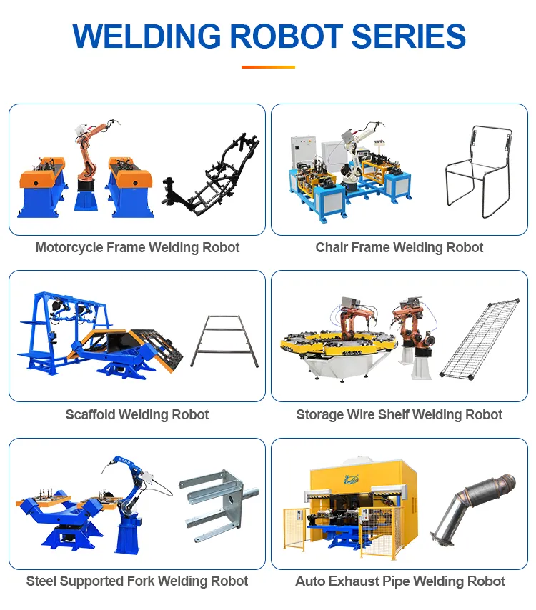 Hwashi Industrial CNC Welding Machine Robot 6 Axis dengan Servo, Welding Robot Arm Positioner Rack, Otomatis TIG Welding Robot 6