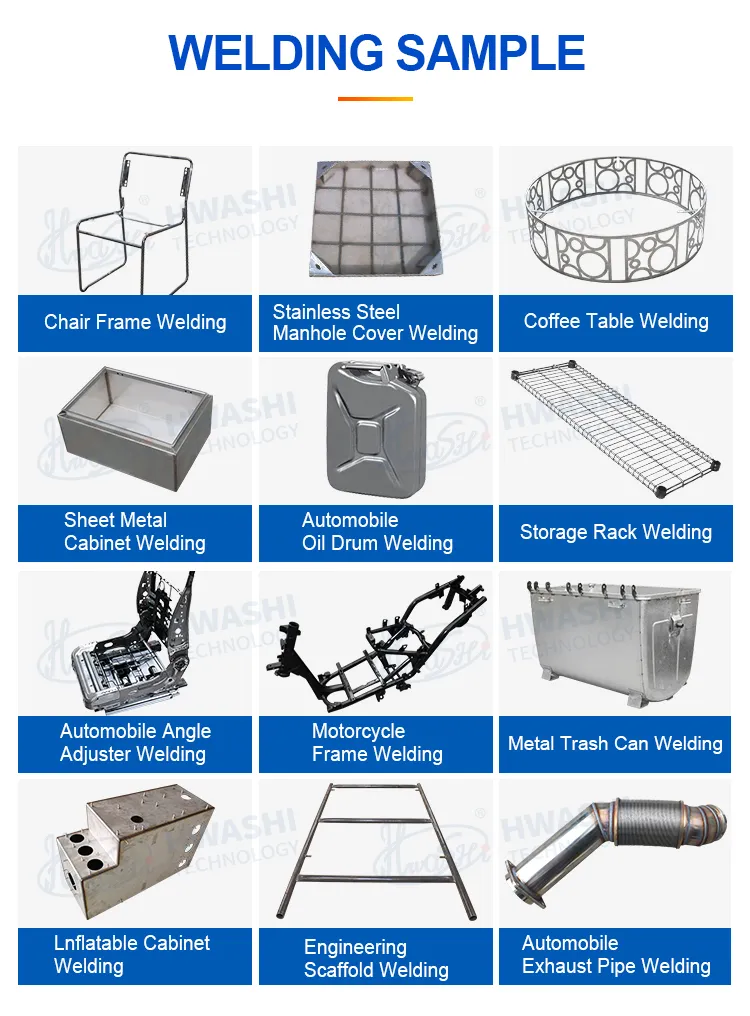 Hwashi Industrial CNC Welding Machine Robot 6 Axis dengan Servo, Welding Robot Arm Positioner Rack, Otomatis TIG Welding Robot 12