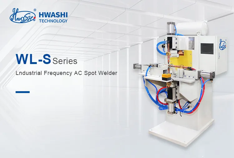 Hwashi 2025 Baru AC Pulse Spot Welder Pneumatic Spot Welding Machine untuk Semua Jenis Hardware 0