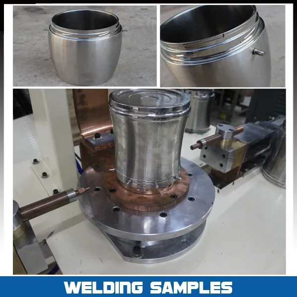 Hwashi Aluminium Sauce Pan Handle Spot Welding Machine 1