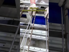 500-1000KG beban maksimum Kapasitas tinggi Mesin Las Wire Mesh dengan 2-10 Nomor Spot Las