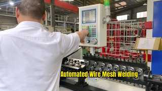 Otomatisasi Tukang Las Wire Mesh